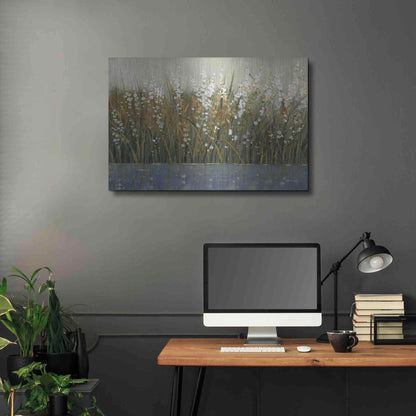 Luxe Metal Art 'By the Tall Grass II' by Tim O'Toole, Metal Wall Art,36x24