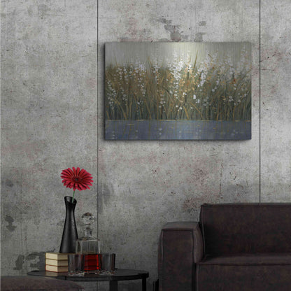 Luxe Metal Art 'By the Tall Grass II' by Tim O'Toole, Metal Wall Art,36x24