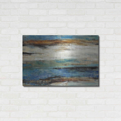 Luxe Metal Art 'Bramble I' by Tim O'Toole, Metal Wall Art,36x24