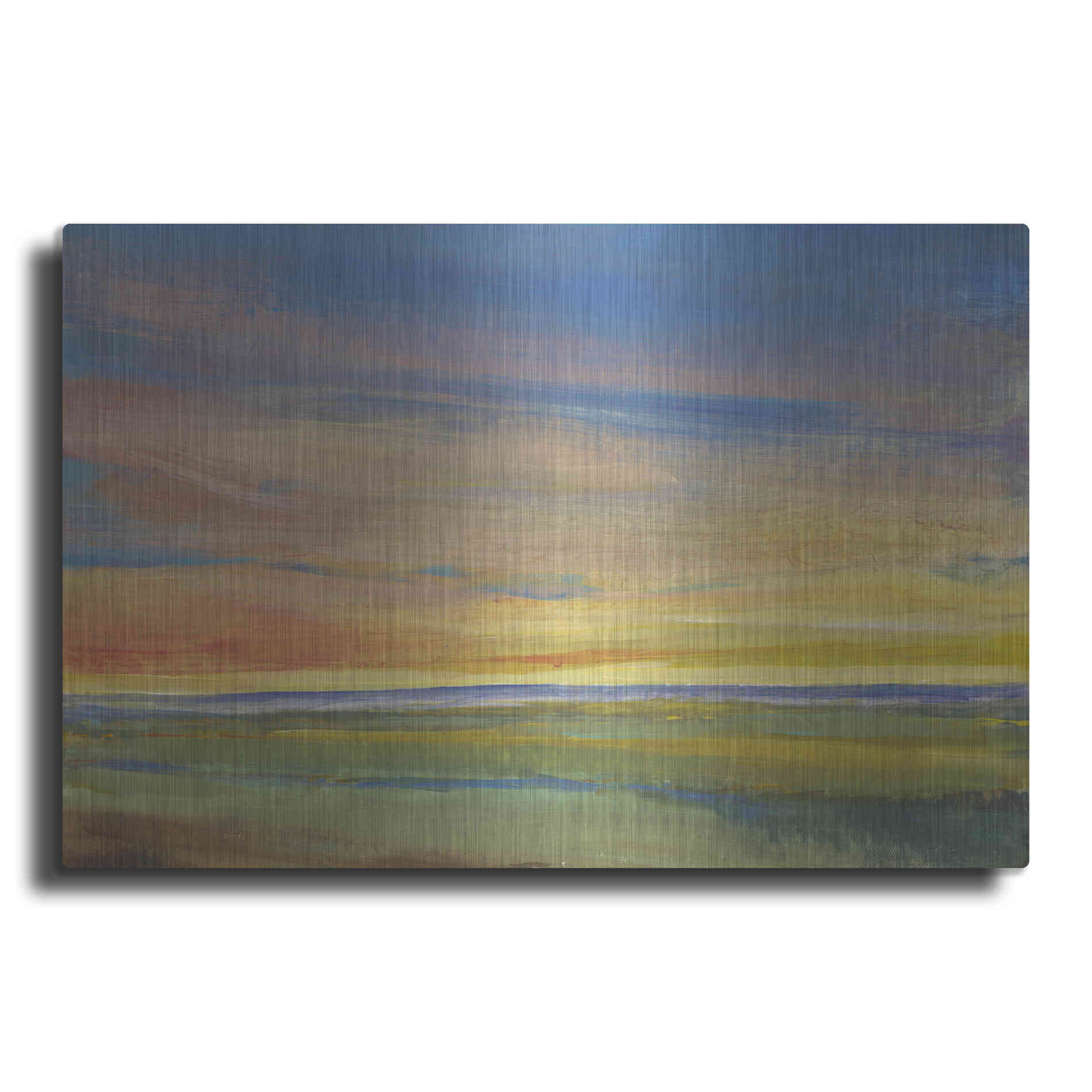 Luxe Metal Art 'Fading Light I' by Tim O'Toole, Metal Wall Art