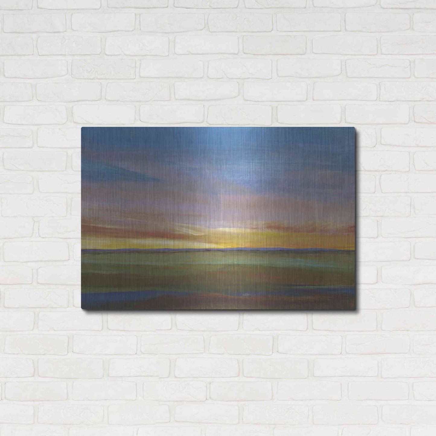 Luxe Metal Art 'Fading Light II' by Tim O'Toole, Metal Wall Art,36x24