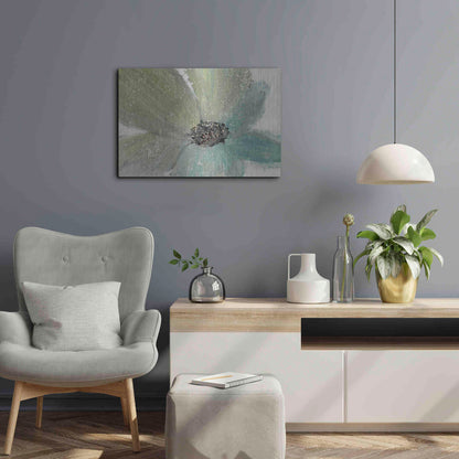 Luxe Metal Art 'Floral Spirit I' by Tim O'Toole, Metal Wall Art,24x16