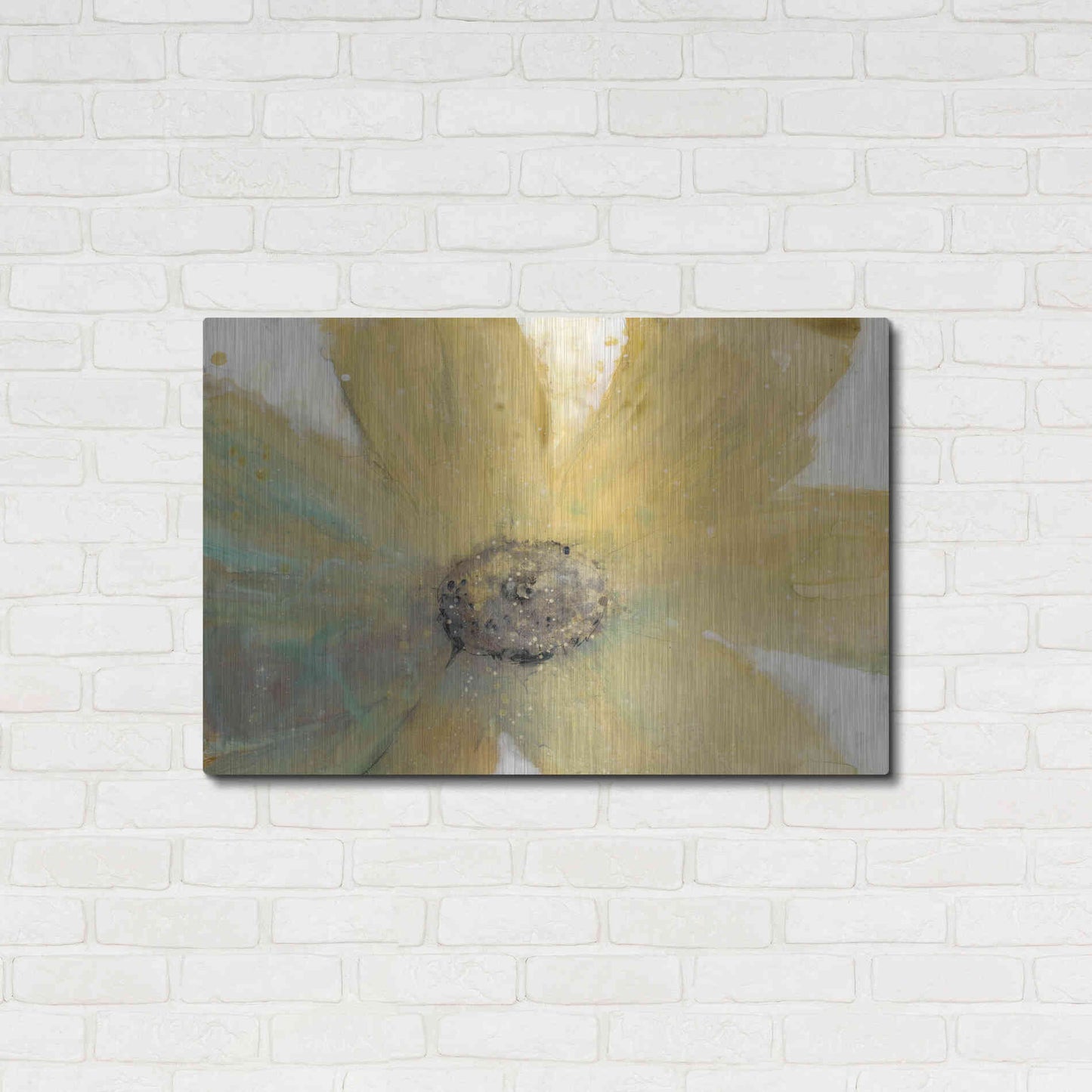 Luxe Metal Art 'Floral Spirit II' by Tim O'Toole, Metal Wall Art,36x24