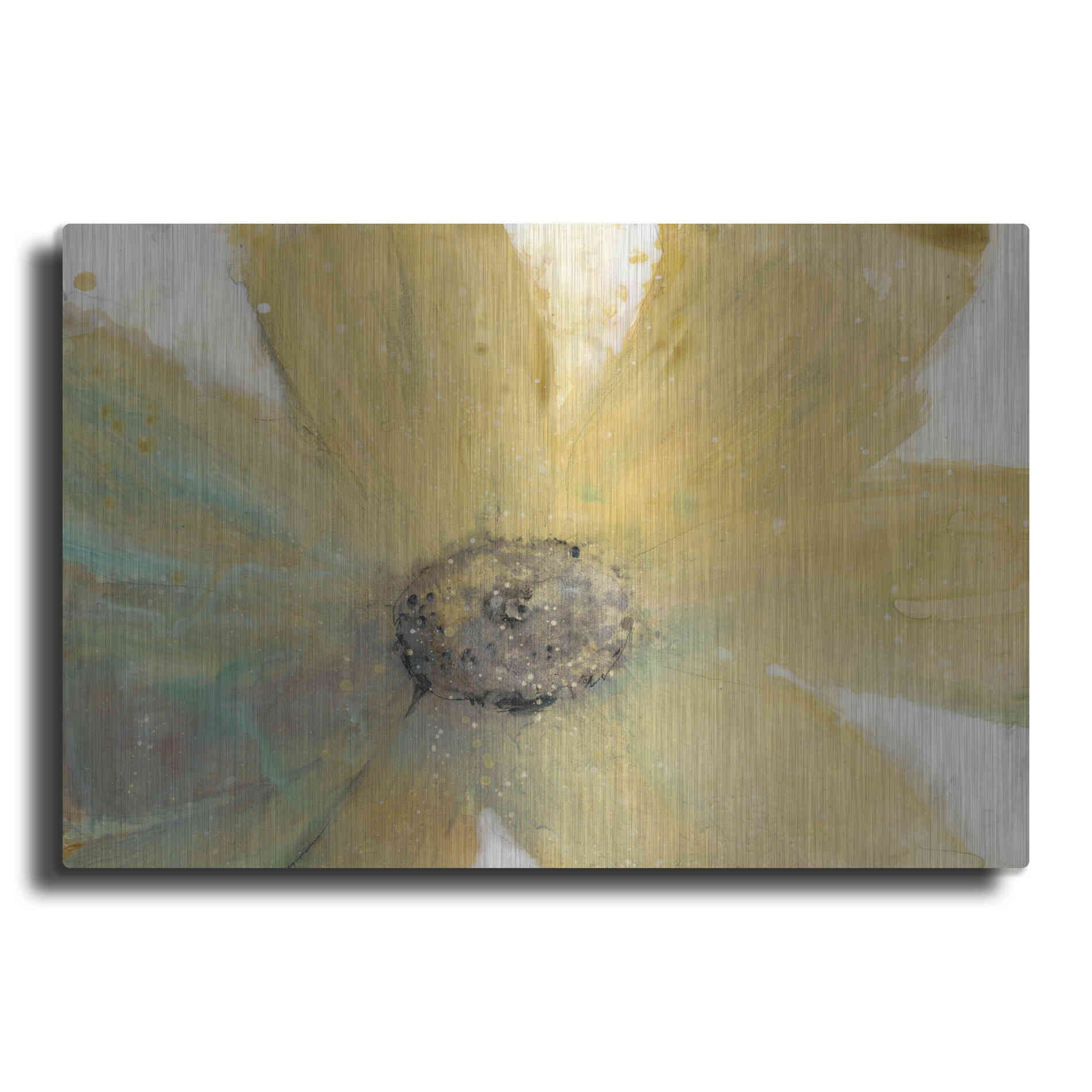 Luxe Metal Art 'Floral Spirit II' by Tim O'Toole, Metal Wall Art