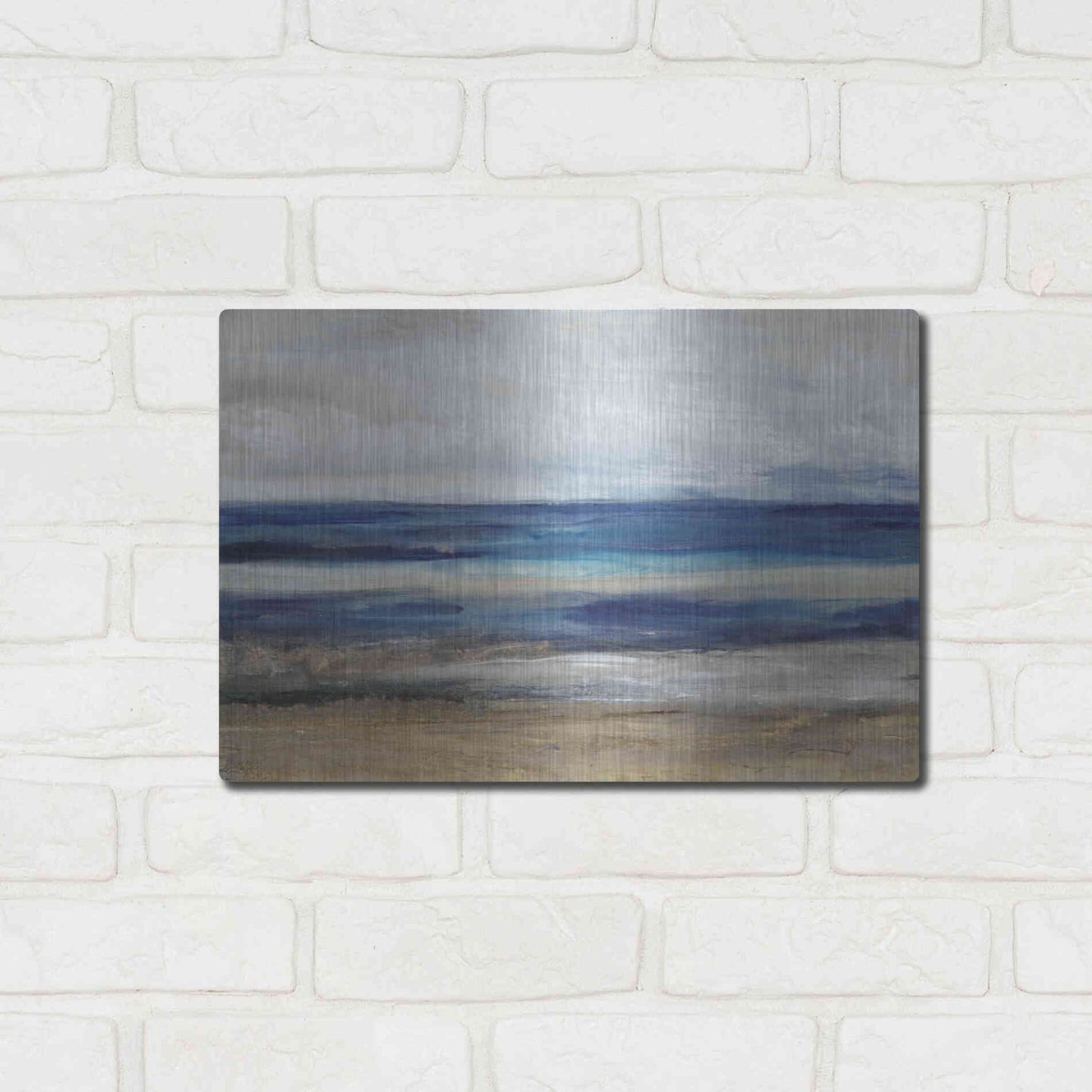 Luxe Metal Art 'Movement I' by Tim O'Toole, Metal Wall Art,16x12