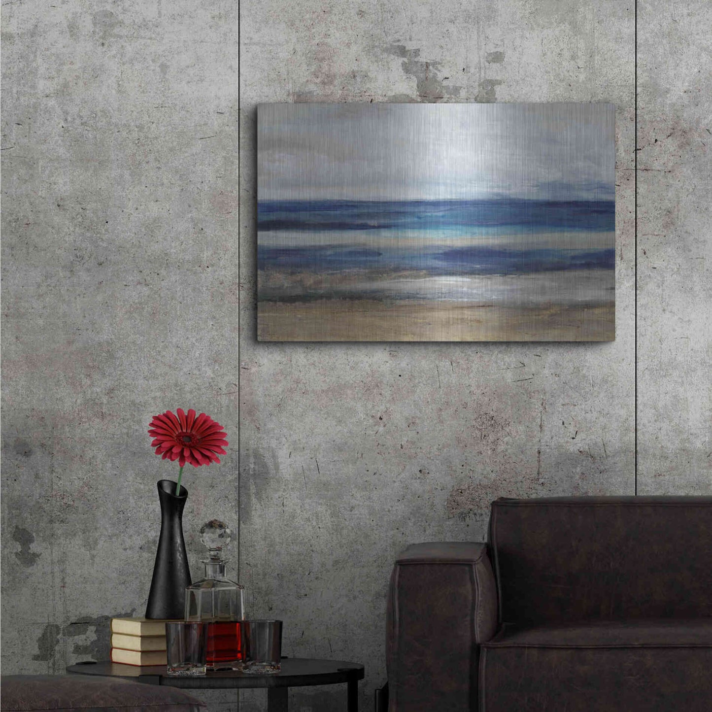 Luxe Metal Art 'Movement I' by Tim O'Toole, Metal Wall Art,36x24