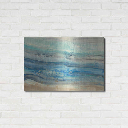 Luxe Metal Art 'Ocean Waves' by Albena Hristova, Metal Wall Art,36x24