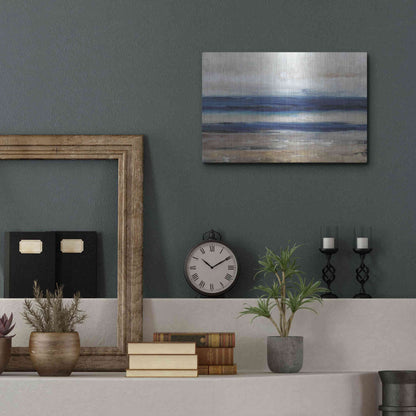 Luxe Metal Art 'Movement II' by Tim O'Toole, Metal Wall Art,16x12