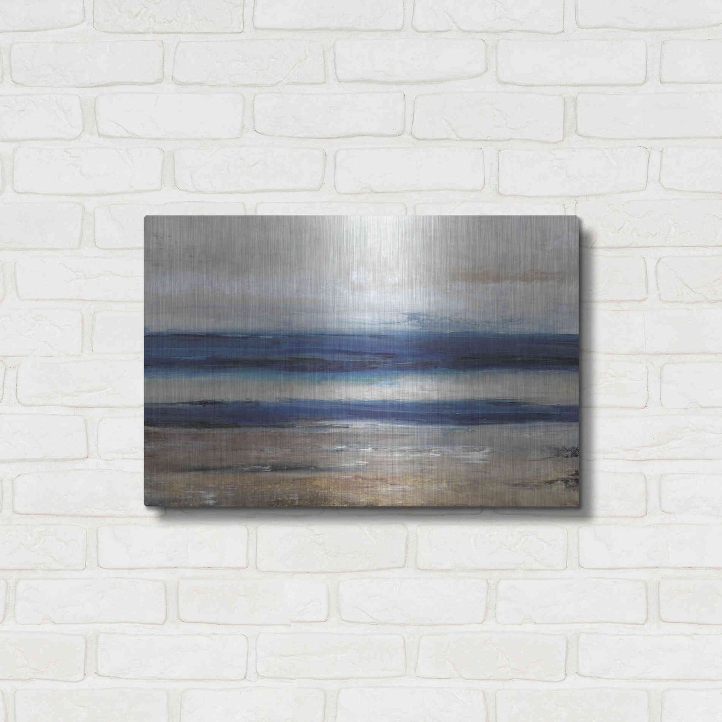 Luxe Metal Art 'Movement II' by Tim O'Toole, Metal Wall Art,24x16