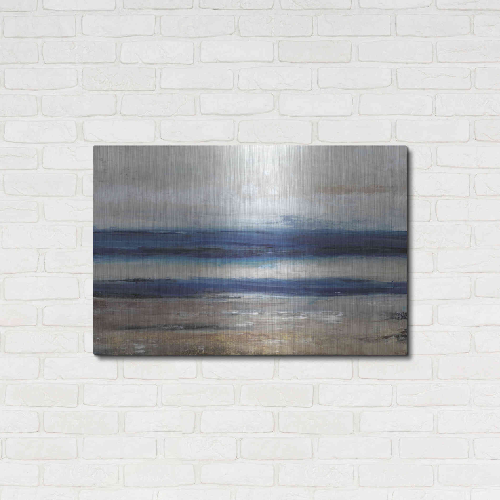 Luxe Metal Art 'Movement II' by Tim O'Toole, Metal Wall Art,36x24