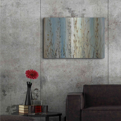 Luxe Metal Art 'Ombre Floral I' by Tim O'Toole, Metal Wall Art,36x24
