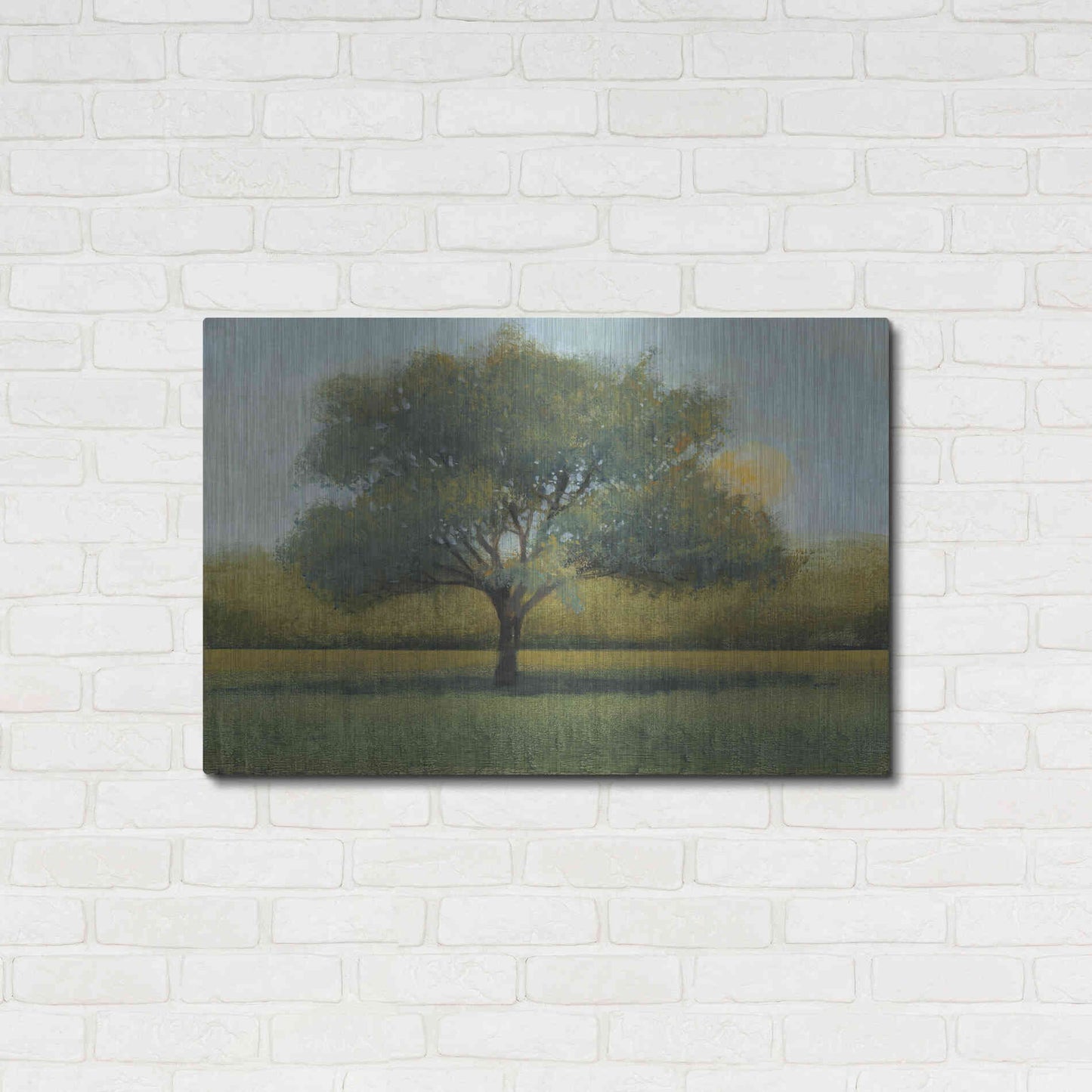 Luxe Metal Art 'Sunrise I' by Tim O'Toole, Metal Wall Art,36x24