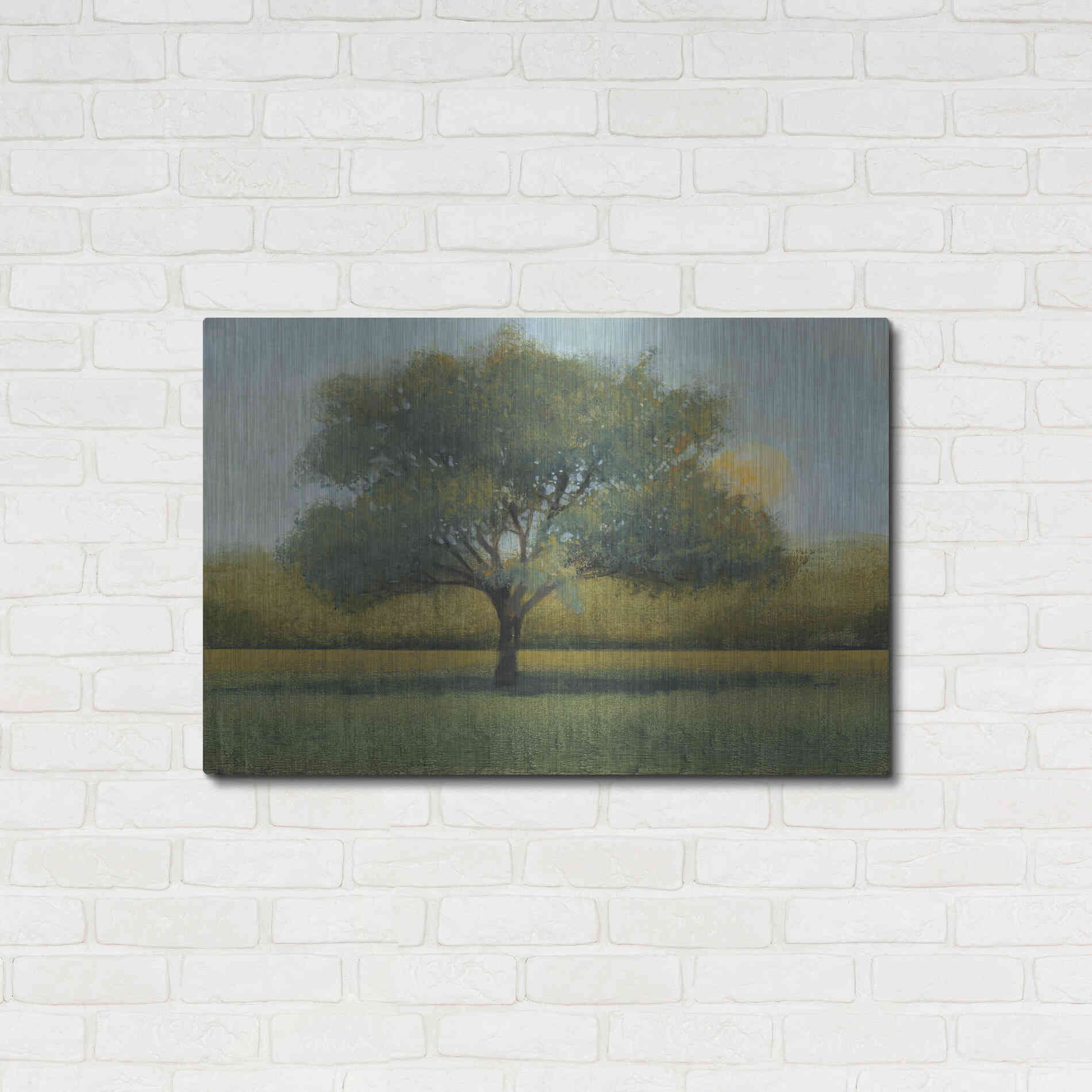 Luxe Metal Art 'Sunrise I' by Tim O'Toole, Metal Wall Art,36x24