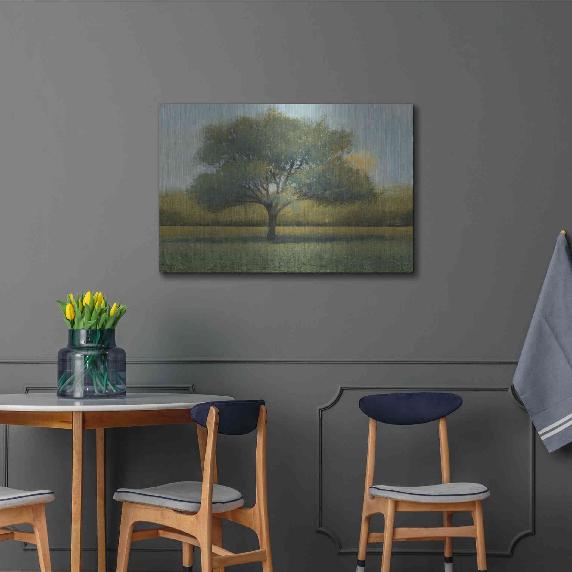 Luxe Metal Art 'Sunrise I' by Tim O'Toole, Metal Wall Art,36x24