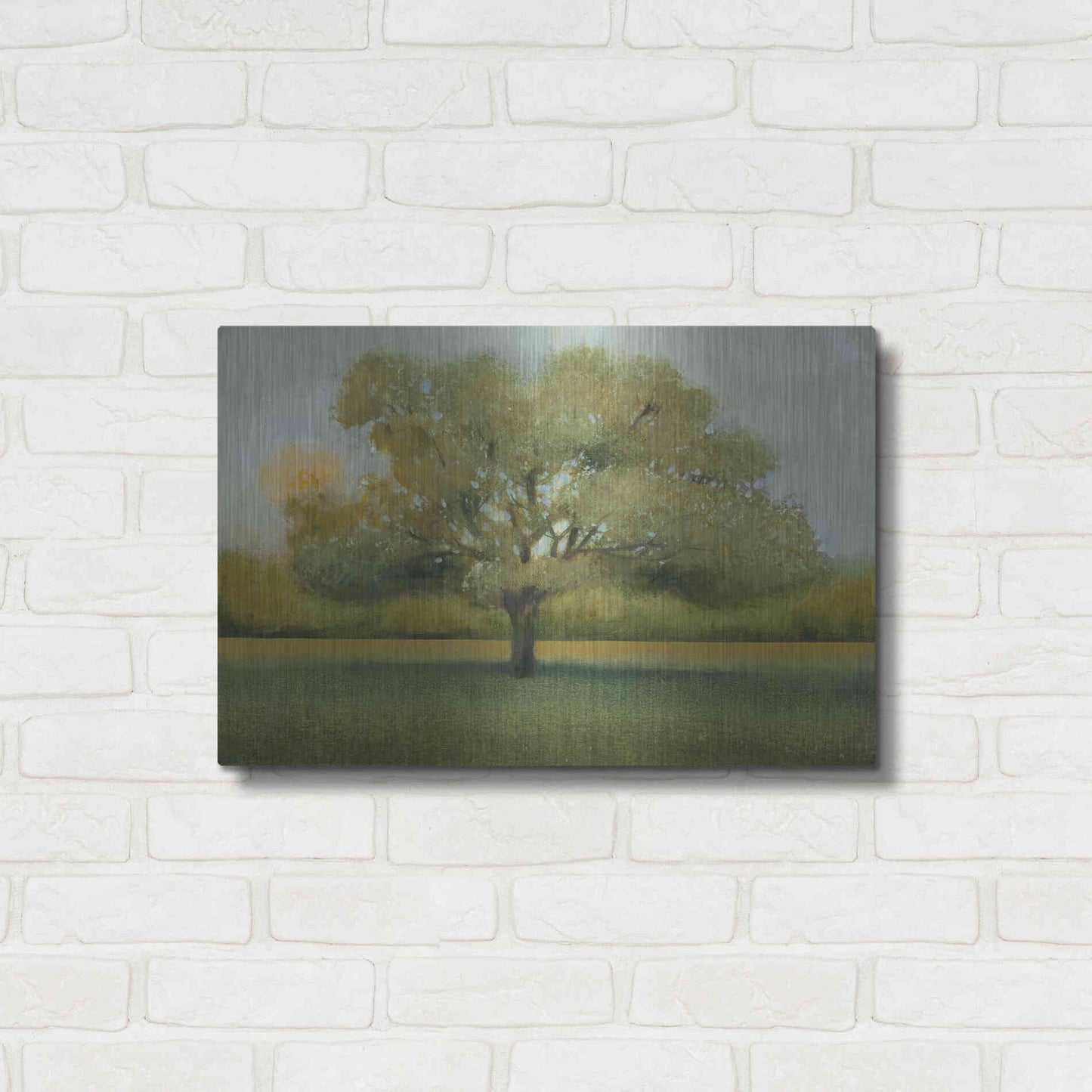 Luxe Metal Art 'Sunrise II' by Tim O'Toole, Metal Wall Art,24x16