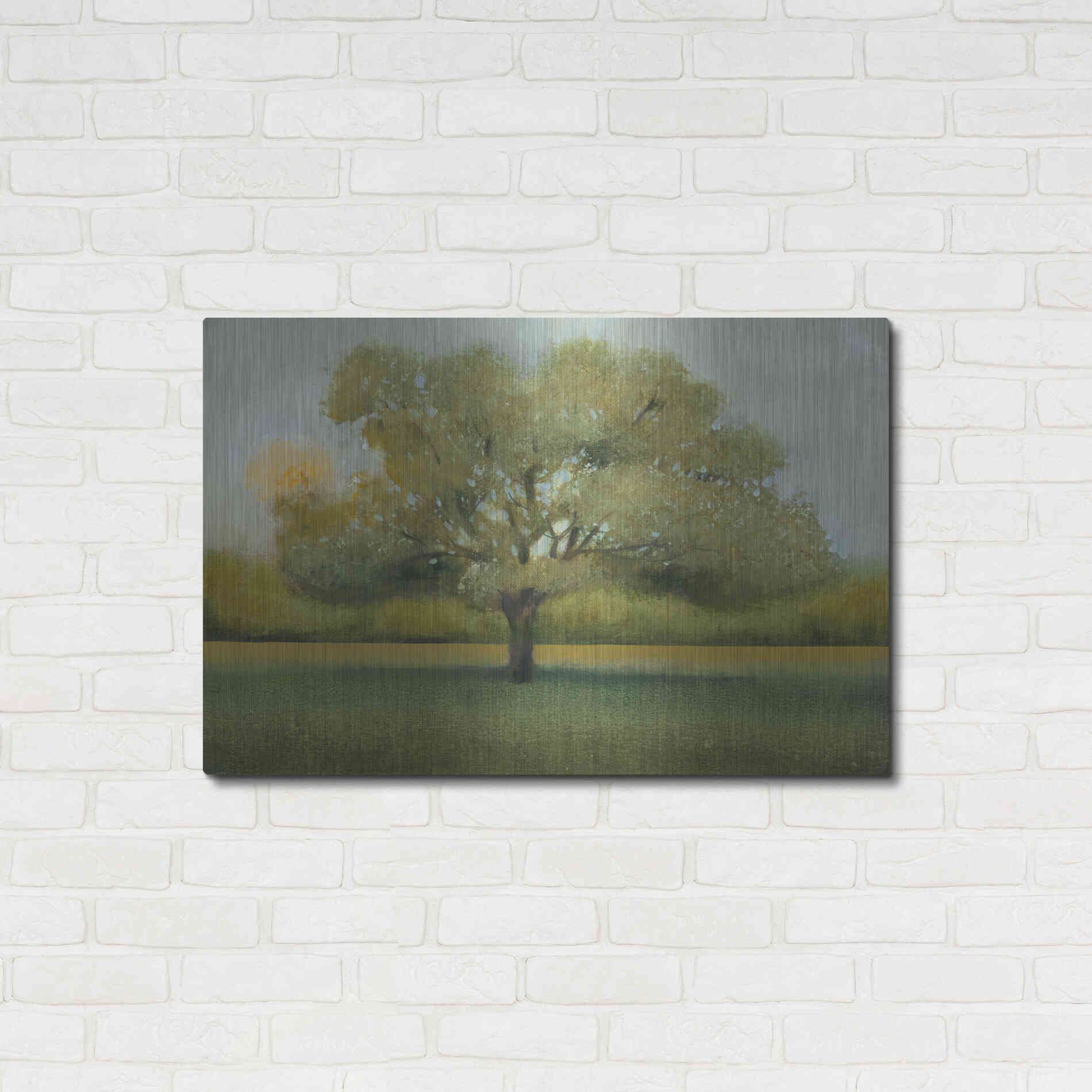 Luxe Metal Art 'Sunrise II' by Tim O'Toole, Metal Wall Art,36x24