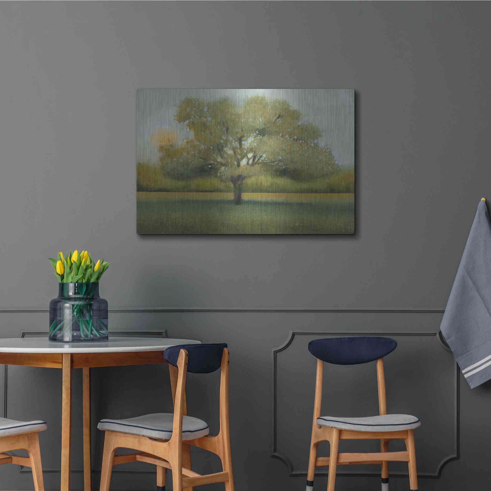 Luxe Metal Art 'Sunrise II' by Tim O'Toole, Metal Wall Art,36x24