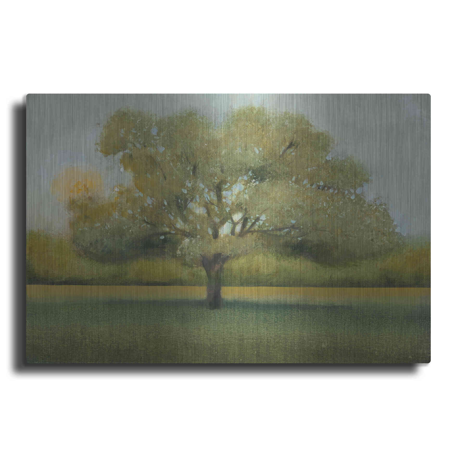 Luxe Metal Art 'Sunrise II' by Tim O'Toole, Metal Wall Art