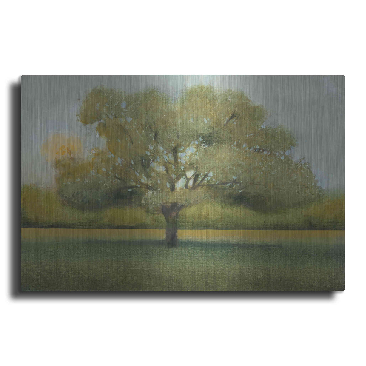 Luxe Metal Art 'Sunrise II' by Tim O'Toole, Metal Wall Art