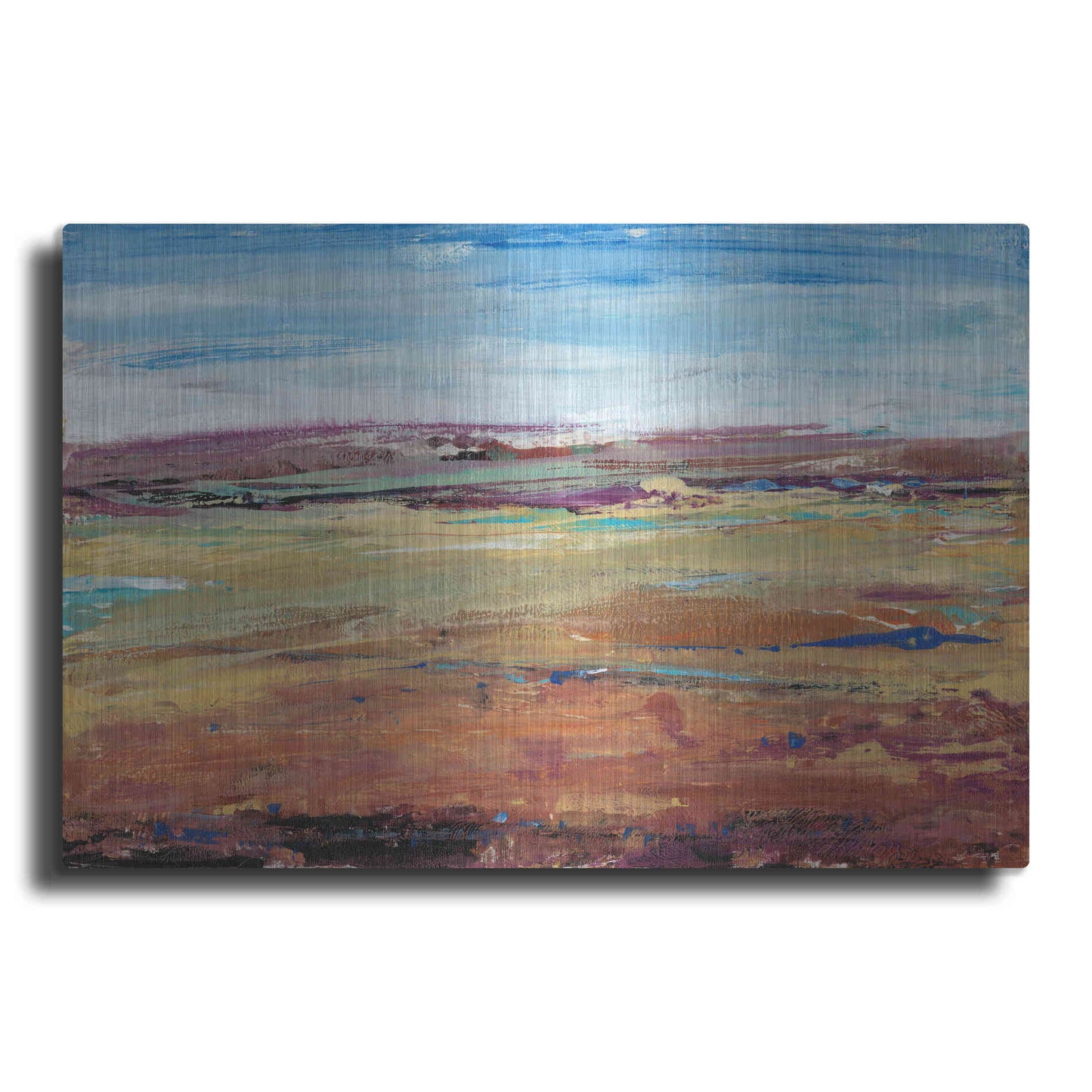 Luxe Metal Art 'Terra Vista I' by Tim O'Toole, Metal Wall Art