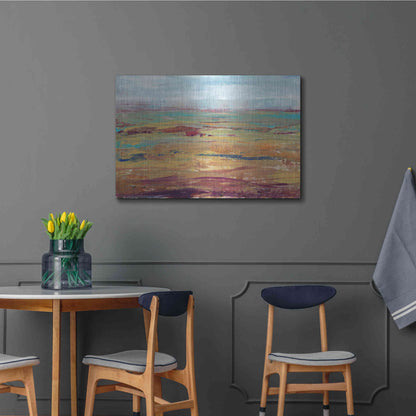 Luxe Metal Art 'Terra Vista II' by Tim O'Toole, Metal Wall Art,36x24