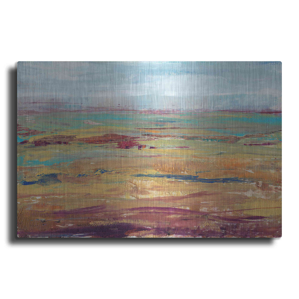 Luxe Metal Art 'Terra Vista II' by Tim O'Toole, Metal Wall Art