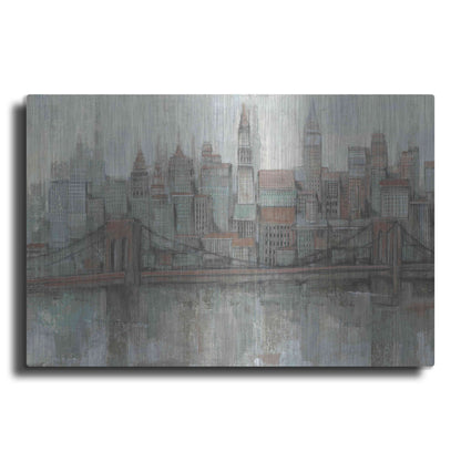 Luxe Metal Art 'City Center II' by Tim O'Toole, Metal Wall Art