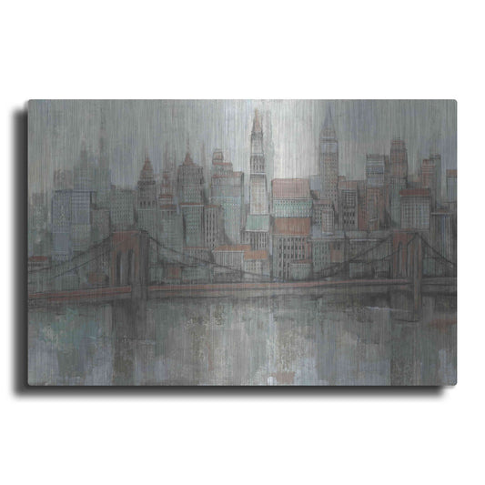 Luxe Metal Art 'City Center II' by Tim O'Toole, Metal Wall Art
