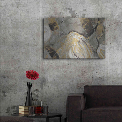 Luxe Metal Art 'Painted Desert Phoenix Neutral' by Albena Hristova, Metal Wall Art,36x24