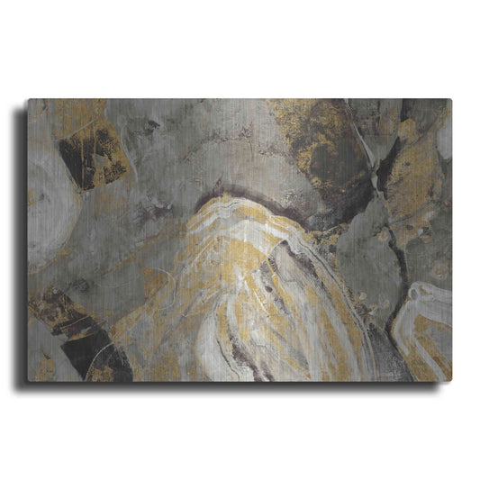 Luxe Metal Art 'Painted Desert Phoenix Neutral' by Albena Hristova, Metal Wall Art