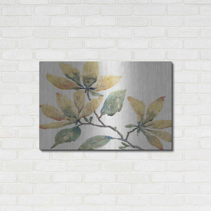Luxe Metal Art 'Flowering Branch II' by Tim O'Toole, Metal Wall Art,36x24