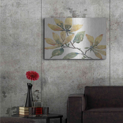 Luxe Metal Art 'Flowering Branch II' by Tim O'Toole, Metal Wall Art,36x24