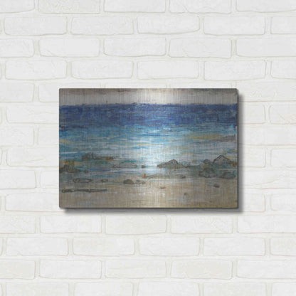 Luxe Metal Art 'Rocky Shoreline II' by Tim O'Toole, Metal Wall Art,24x16