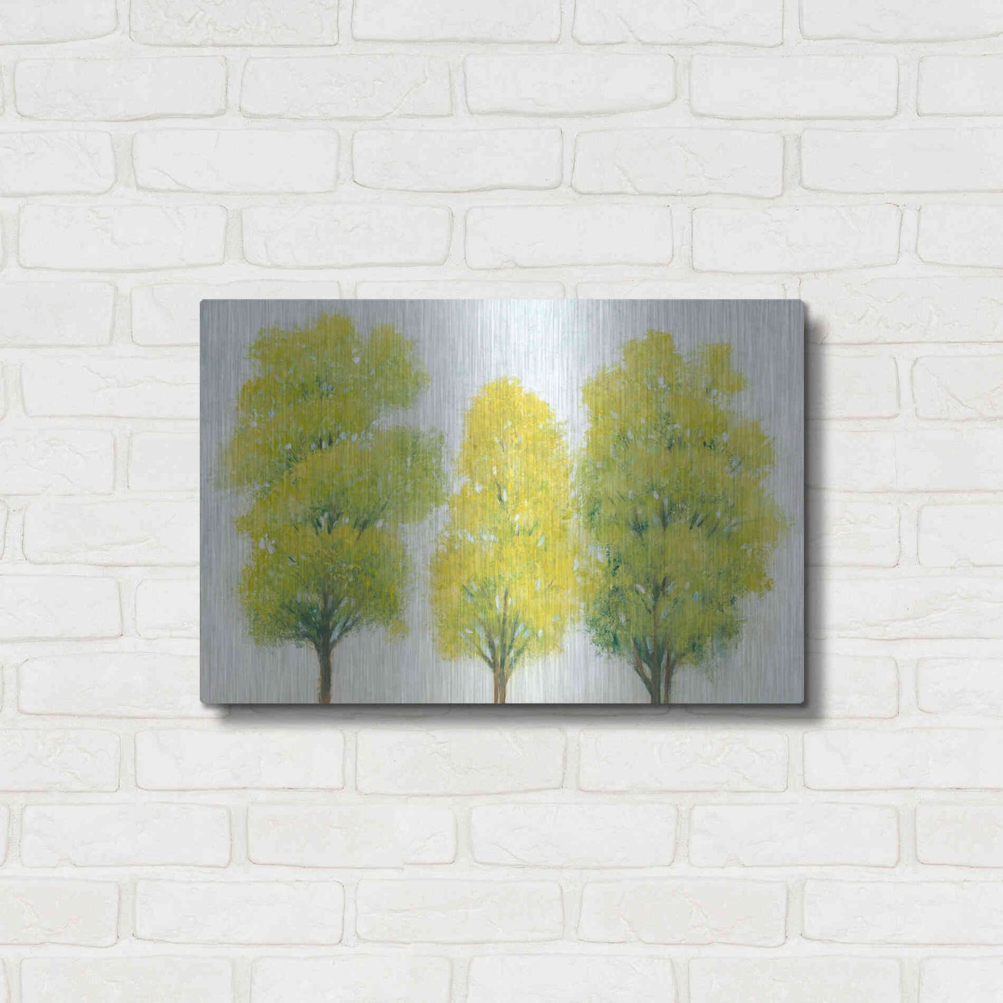 Luxe Metal Art 'Spring Eternal II' by Tim O'Toole, Metal Wall Art,24x16