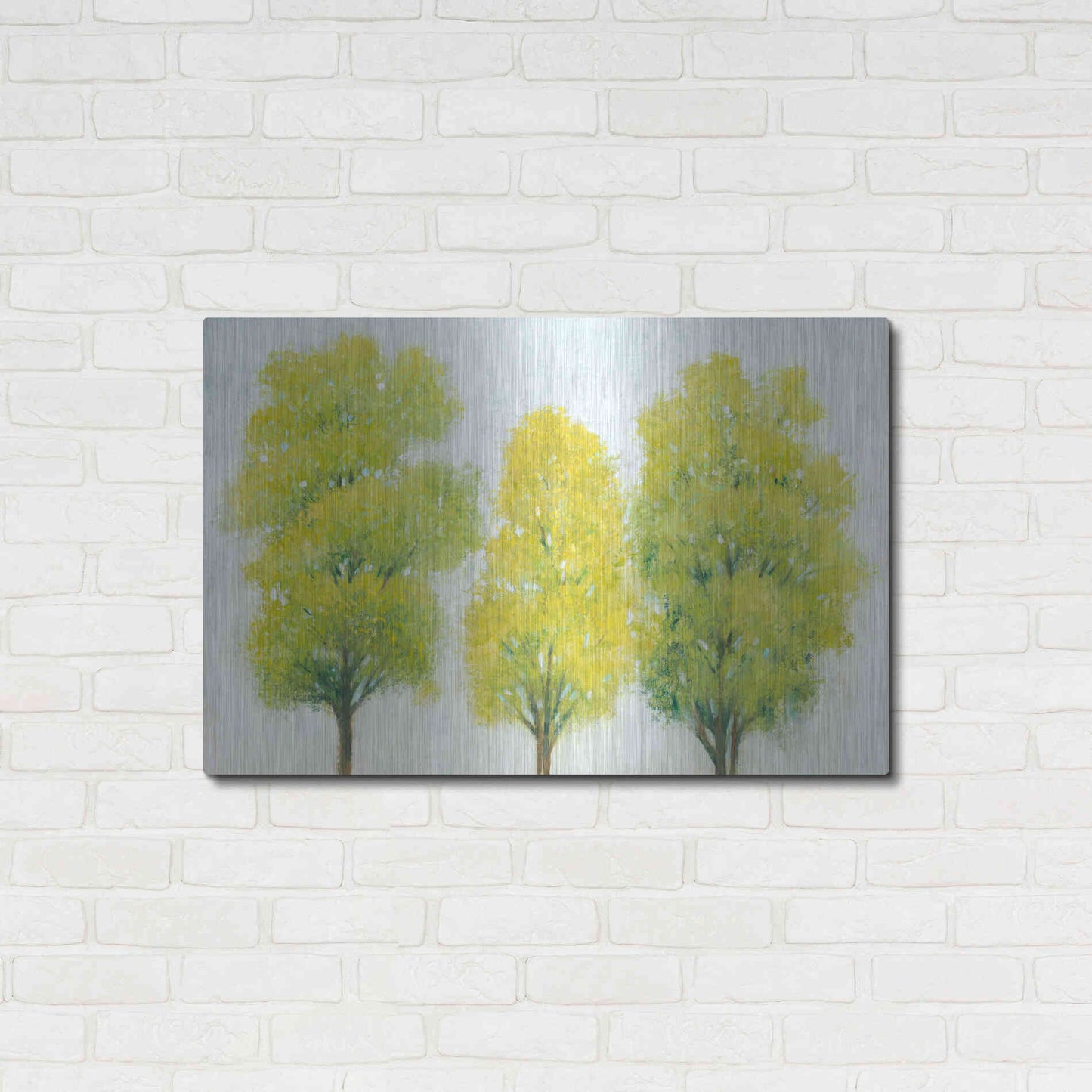 Luxe Metal Art 'Spring Eternal II' by Tim O'Toole, Metal Wall Art,36x24