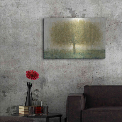 Luxe Metal Art 'Summer Day Tree I' by Tim O'Toole, Metal Wall Art,36x24