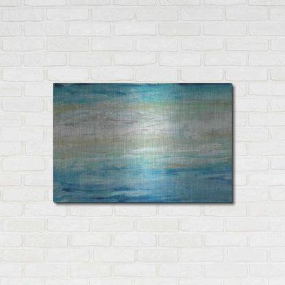 Luxe Metal Art 'Wave Length II' by Tim O'Toole, Metal Wall Art,36x24