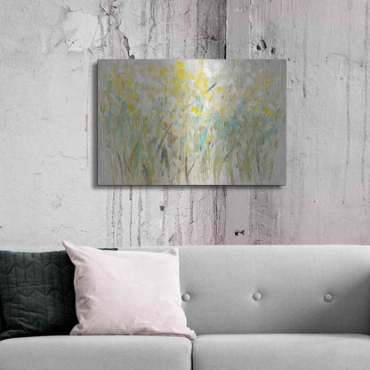 Luxe Metal Art 'Floral Cluster I' by Tim O'Toole, Metal Wall Art,36x24