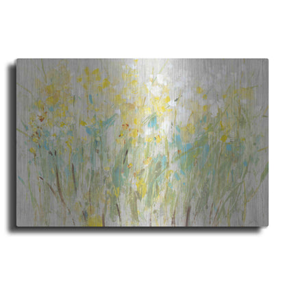 Luxe Metal Art 'Floral Cluster II' by Tim O'Toole, Metal Wall Art