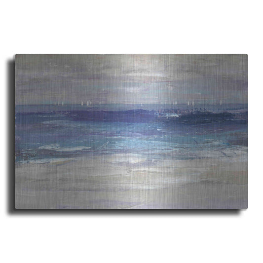 Luxe Metal Art 'Distant Regatta II' by Tim O'Toole, Metal Wall Art