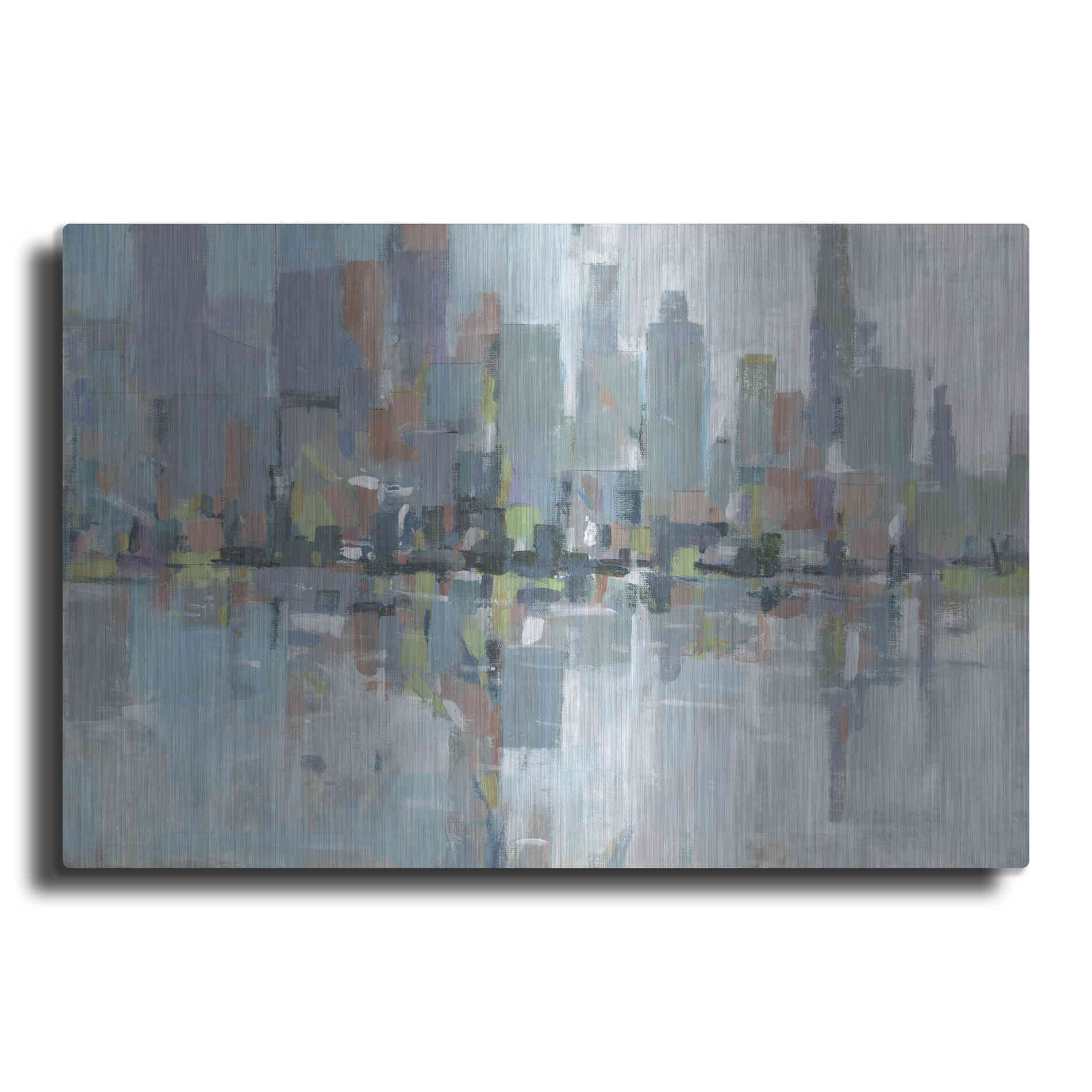 Luxe Metal Art 'Metro II' by Tim O'Toole, Metal Wall Art