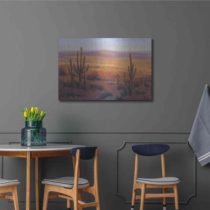 Luxe Metal Art 'Desert Light II' by Tim O'Toole, Metal Wall Art,36x24