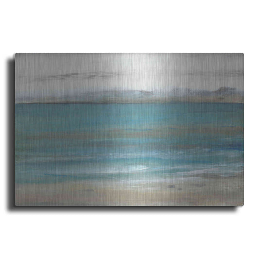 Luxe Metal Art 'Seashore I' by Tim O'Toole, Metal Wall Art