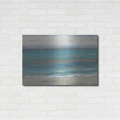 Luxe Metal Art 'Seashore II' by Tim O'Toole, Metal Wall Art,36x24