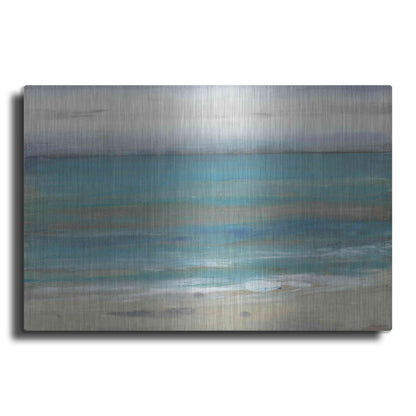 Luxe Metal Art 'Seashore II' by Tim O'Toole, Metal Wall Art