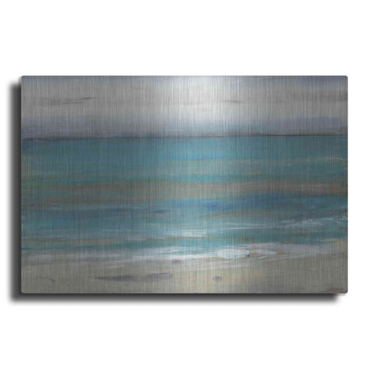 Luxe Metal Art 'Seashore II' by Tim O'Toole, Metal Wall Art
