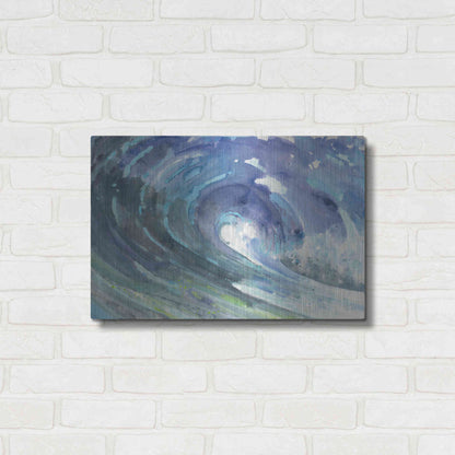 Luxe Metal Art 'Curl' by Albena Hristova, Metal Wall Art,24x16