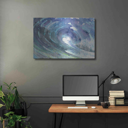 Luxe Metal Art 'Curl' by Albena Hristova, Metal Wall Art,36x24