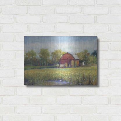 Luxe Metal Art 'Rural America I' by Tim O'Toole, Metal Wall Art,24x16