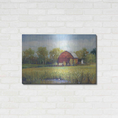 Luxe Metal Art 'Rural America I' by Tim O'Toole, Metal Wall Art,36x24